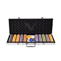 YH Nouveau Design 10g Céramique Divertissement Jeu de Poker Jeu de Jetons Mix Couleur Texas Jetons de Poker à vendre