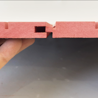 Panneaux muraux Offres Spéciales Xingang 18mm présentoir matériel MDF panneau fendu