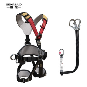 <span class=keywords><strong>Oferta</strong></span> Especial Arnés de Seguridad de Cuerpo Completo de 5 Puntos con Certificación EN361 EN358, Resistencia de 25KN para <span class=keywords><strong>Escalada</strong></span> y Protección Anticaídas, Hecho de Poliéster Duradero - Product Image 1