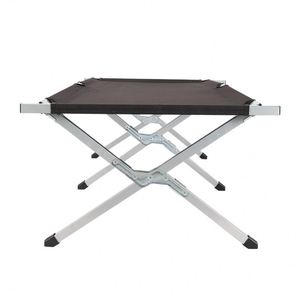 QM Custom Logo Portable Outdoor <b>Foldable</b> Cot with Oxford Fabric and Bag for <b>Camping</b> All Seasons - Product Image 1