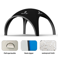 Air Dome Tente gonflable personnalisée Tente d'événement gonflable Tente d'air portable extérieure Camping