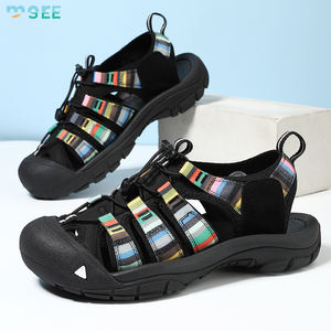 SeeMore été en plein air décontracté grande taille chaussures d'eau à bout fermé hommes séchage rapide randonnée en plein air pieds nus - Product Image 5