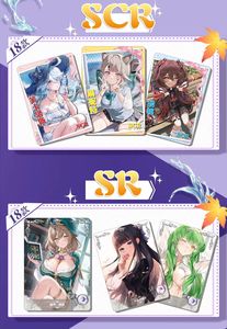 Colección Archetype, Tarjetas Coleccionables <span class=keywords><strong>de</strong></span> Chicas Japonesas Sensuales, Juego <span class=keywords><strong>de</strong></span> Anime, Juguetes <span class=keywords><strong>de</strong></span> Mesa, Regalos Familiares para Niñas - Product Image 5