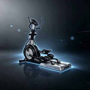 Bicicleta Elíptica de Cuerpo Completo para Quemar Grasa, Resistencia Magnética, Panel de Botones Silencioso, Máquina de Entrenamiento Interior Compacta - Product Image 3