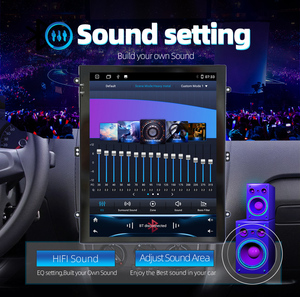 9.7 "2 Din Android 11 Auto Car đài phát thanh đa phương tiện Video Player cho Tesla loại 9.7 inch Stereo Carplay 2DIN GPS navigation - Product Image 5