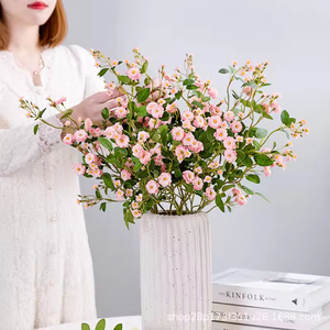 High Quality Multi-Head Artificial Rose Flower Bouquet Handheld Wedding and Valentine's Day Decoration Cross-Border <b>Ornament</b> - Product Image 3