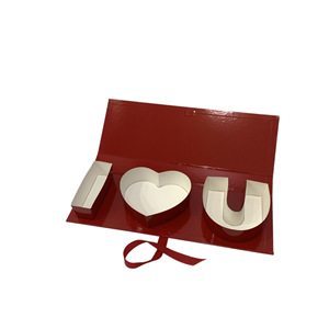 Caja <span class=keywords><strong>de</strong></span> Regalo Rectangular con Papel Recubierto <span class=keywords><strong>de</strong></span> Película Impresa con la Frase 'Te Amo' para el Día <span class=keywords><strong>de</strong></span> la <span class=keywords><strong>Madre</strong></span>, Caja <span class=keywords><strong>de</strong></span> Jabón Eterno con Diseño Floral - Product Image 3