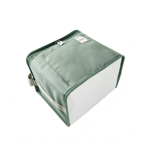 Sac à déjeuner isotherme imperméable en polyester bleu avec fermeture éclair de style japonais, motif de dessin animé personnalisé, nouvelle mode, sac isotherme - Product Image 5