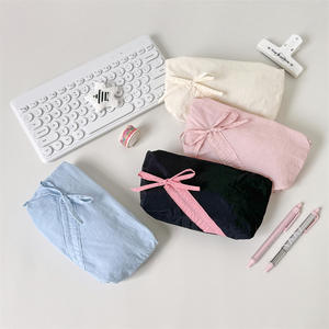 Trousse à crayons Girly Style Ballet avec fermeture à glissière Sac de rangement de papeterie pour étudiants pour câble de données et rangement de cosmétiques - Product Image 1
