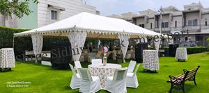 เต็นท์ศาลาสำหรับจัดงานกลางแจ้งสุดหรู พร้อมผ้าม่านพิมพ์ลาย สำหรับงานปาร์ตี้ในสวน งานแต่งงาน และการจัดงานต่างๆ - Product Image 4