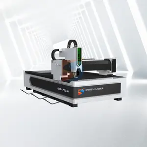 Desen lazer DSC-2513A 1000W-6000W tek kişilik yatak sac CNC Fiber lazer kesim makinesi