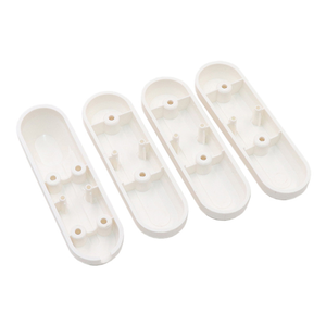 Coque de protection en plastique noir ou blanc pour <span class=keywords><strong>roue</strong></span> avant et <span class=keywords><strong>roue</strong></span> arrière Ensemble complet pour accessoires de scooter Xiaomi <span class=keywords><strong>M365</strong></span> - Product Image 5