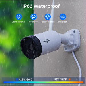 Cámara de Seguridad Tipo Bala 4k 8MP Full HD con WiFi de Doble Banda, CMOS, 1 Año de Garantía, IP66 Impermeable, Audio Bidireccional, Visión Nocturna para Uso en Exteriores - Product Image 2