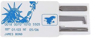 Strumenti per fabbro Visa James Bond Set di grimaldelli per carte di credito 5 pezzi Multi Hook Lock Pick Tools - Product Image 4