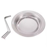 MHK69 Estante para asar pollos de acero inoxidable Soporte vertical antiadherente para pollos Soporte para asar pollos para barbacoa para parrilla