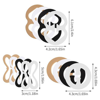 Venta al por mayor de fábrica personalizada, soporte de correa de sujetador, Clips traseros de plástico para sujetador, hebilla trasera para sujetador, correa de hombro