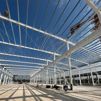 Construcción Rápida de Estructuras Metálicas Prefabricadas, Edificio Metálico de Acero Resistente, Almacén de Estructura de Acero Prefabricado