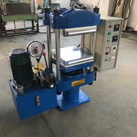 Nouvelle presse de vulcanisation hydraulique automatique Dongnuo 30/50 tonnes avec moteur et plaque de pompe pour pressage à chaud
