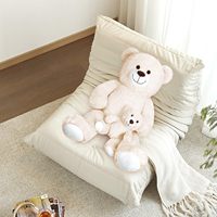 En gros, Énorme peluche ours doux, jouets animaux mère et bébé, doublure en maille, cadeaux de fête prénatale, cadeaux de Saint-Valentin et de Noël