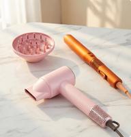 Sèche-cheveux ionique électrique personnalisable avec diffuseur, haute puissance, pour salon et hôtel, air chaud et froid