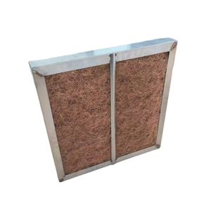 맞춤형 사이즈 G3 효율 헤파 에어 필터 코코넛 섬유 기본 합성 패널 필터 신제품 - Product Image 2