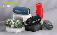 Altavoz Bluetooth Portátil Hopestar A6 MAX de 80 W, Resistente al Agua IPX6, Luces RGB, Graves Profundos y Potentes, con 1 Micrófono para Fiestas en Casa o al Aire Libre