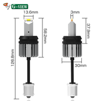 Gview Haute Qualité T15 LED Reverse Light Super Bright 6500k Color Temperature Tail Headlight pour Voitures GR Series Condition Nouveau