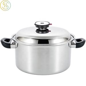 9 ชิ้น 3 ชั้น 304 น้ํามันหล่อลื่นสแตนเลสชุดเครื่องครัวหม้อเหนี่ยวนําและกระทะสําหรับบ้านครัวทําอาหาร - Product Image 3