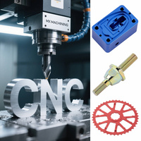 Komponen mesin Cnc baja tahan karat kuningan aluminium layanan penggilingan putar bubut Cnc kustom layanan OEM profesional