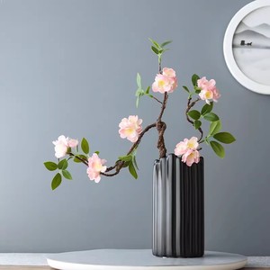 Ramas de Flores de Ciruelo Artificiales, Flores de Seda Blancas y Rosas, Alta Simulación, Reutilizables, Decoración del Hogar, Accesorios para Bodas - Product Image 2