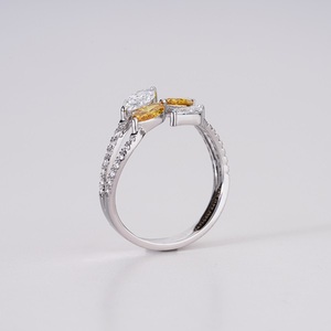 Premium Lab Grown Diamond <b>Ring</b> in 14K Solid Gold for Women <b>Fine</b> Jewelry with Radiant Sparkle and Elegant Timeless Appeal - Product Image 3