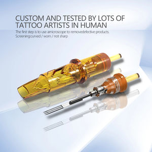 Ambition Glory - 20 Piezas de <span class=keywords><strong>Agujas</strong></span> <span class=keywords><strong>para</strong></span> Tatuaje Esterilizadas de Acero Inoxidable Médico 316 RL <span class=keywords><strong>RM</strong></span> M1 RS <span class=keywords><strong>para</strong></span> Arte Corporal y Maquillaje Permanente - Product Image 5