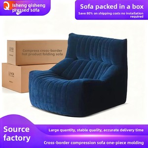 Divano Moderno Minimalista Integrato a Una Piazza, Imbottito in Spugna Compressa, Reclinabile, Stile Relax per Soggiorno, Camera da Letto e Uso Alberghiero - Product Image 5
