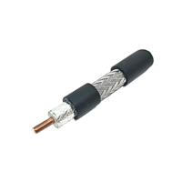 CCA BC cobre LMR400 Cable Coaxial de baja pérdida RG8 CNT400 KSR400 7DFb chaqueta de PVC 3G 4G WiFi Ham Radio antena Cable de comunicación