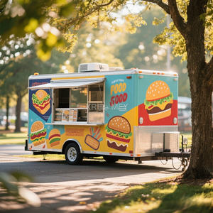 2025 Standard Truck Mobile Fast Trailer For <b>Sale</b> Usa Food Hot Dog Cart - Product Image 6