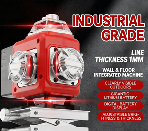 360 °   Niveau <span class=keywords><strong>laser</strong></span> vert auto-nivelant 12 lignes, outil <span class=keywords><strong>laser</strong></span> à lignes croisées avec batterie Li-ion rechargeable <span class=keywords><strong>pour</strong></span> le carrelage - Product Image 3