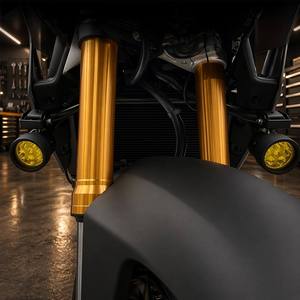 Soporte para Faro Auxiliar de Motocicleta, Soporte para Lámpara LED de Niebla, Acero al Carbono Negro para Yamaha <span class=keywords><strong>Tracer</strong></span> <span class=keywords><strong>9GT</strong></span> 2025 - Product Image 6