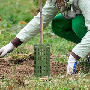 Couverture de <span class=keywords><strong>protection</strong></span> pour tronc d'arbre en plastique, réglable et modulable, pour jeunes arbres et plantes, outil de jardinage - Product Image 3