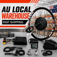 Kit de conversion de vélo électrique Sailimotor 48V 52V 60V 72V, entrepôt AU, kit de roue MTX, moteur moyeu 5000W pour vélo électrique