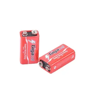 Hot sale! New product! Carbon zinc battery 6F22 9V battery