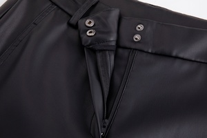 <span class=keywords><strong>Pantaloni</strong></span> da Donna <span class=keywords><strong>in</strong></span> <span class=keywords><strong>Pelle</strong></span> Sintetica di Alta Qualità, <span class=keywords><strong>Pantaloni</strong></span> <span class=keywords><strong>in</strong></span> Ecopelle per Ragazze con Vita Elastica Aderente, Vendita Diretta dalla Fabbrica - Product Image 4