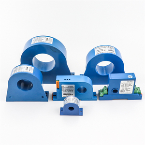 Sensor de Corriente de Bucle Abierto con Efecto Hall, Salida 4-20mA, Entrada 0-500A, Transductor de Corriente de Núcleo Dividido DC24V - Product Image 3