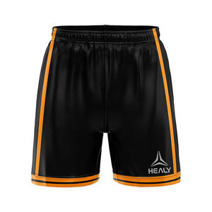 Shorts de <span class=keywords><strong>basket</strong></span> personnalisés vierges en coton French Terry pour homme – Style streetwear décontracté pour l'été - Product Image 3