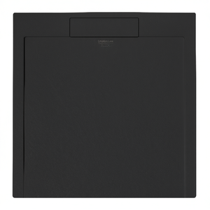 Receveur de douche carré Emotion Line 90x90 cm beige 9001 avec hauteur de 6,5 cm pour salle de bain - Product Image 3