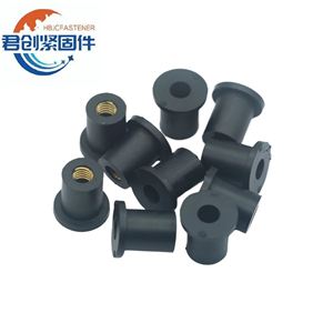 Clips de fixation automatique M3 M4 M5 M6 M8, insert d'expansion NBR, écrou à <span class=keywords><strong>rivet</strong></span> <span class=keywords><strong>aveugle</strong></span> en laiton et caoutchouc, vis, moto, poli, classe 6 pour l'exploitation minière - Product Image 1