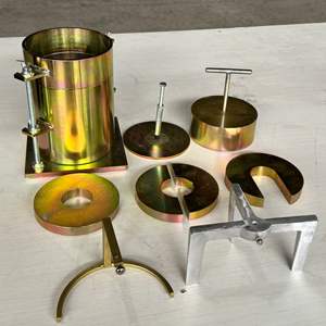 Padrão do aço ASTM CBR Test Mold <span class=keywords><strong>California</strong></span> Bearing Ratio Mold <span class=keywords><strong>Soil</strong></span> <span class=keywords><strong>Testing</strong></span> Equipment CBR Standard Mold and Accessories - Product Image 2