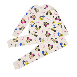 Unisex New Design Printed Terry Fabric 100% Cotton Custom <b>Pajama</b> Set <b>for</b> <b>Kids</b> Quick Dry & Breathable 2-Piece Autumn Sleepwear - Product Image 2