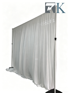 Luxury White Drape Backdrop Fabric Cloth for Wedding Party Event Ceremony - Product Image 2