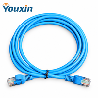 Câble Ethernet UTP CAT5e multicolore gris, rouge, jaune, vert, noir, blanc pour intégrateur de systèmes – Approvisionnement direct usine