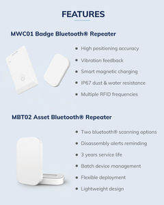 Hàng loạt thiết bị quản lý BLE <span class=keywords><strong>Repeater</strong></span> IP67 không thấm nước có thể sạc lại không dây <span class=keywords><strong>Bluetooth</strong></span> năng lượng thấp cầu <span class=keywords><strong>Bluetooth</strong></span> tín hiệu <span class=keywords><strong>Repeater</strong></span> - Product Image 5